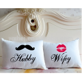 Wholesale pillow case his and hers printing custom pillow case in word